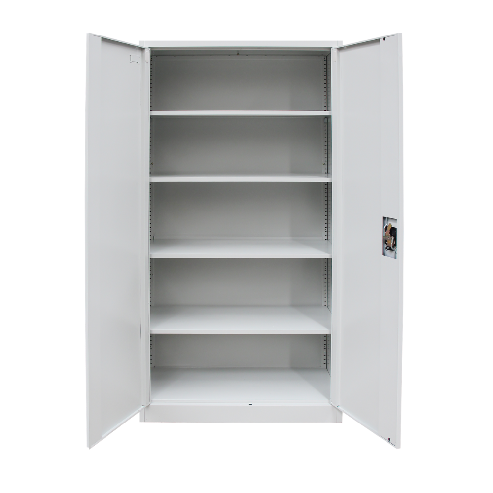 Stahlschrank XL Lichtgrau 1950 x 900 x 450 cm