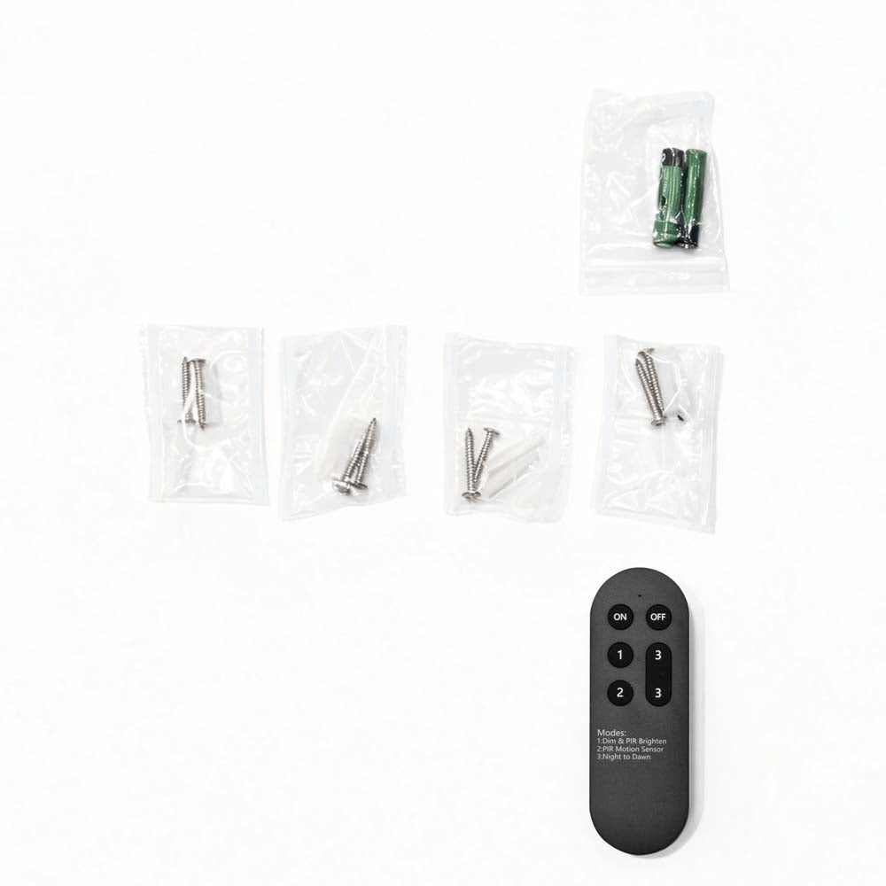 LED Solar Wand- und Zaunleuchte Edge 4er Set