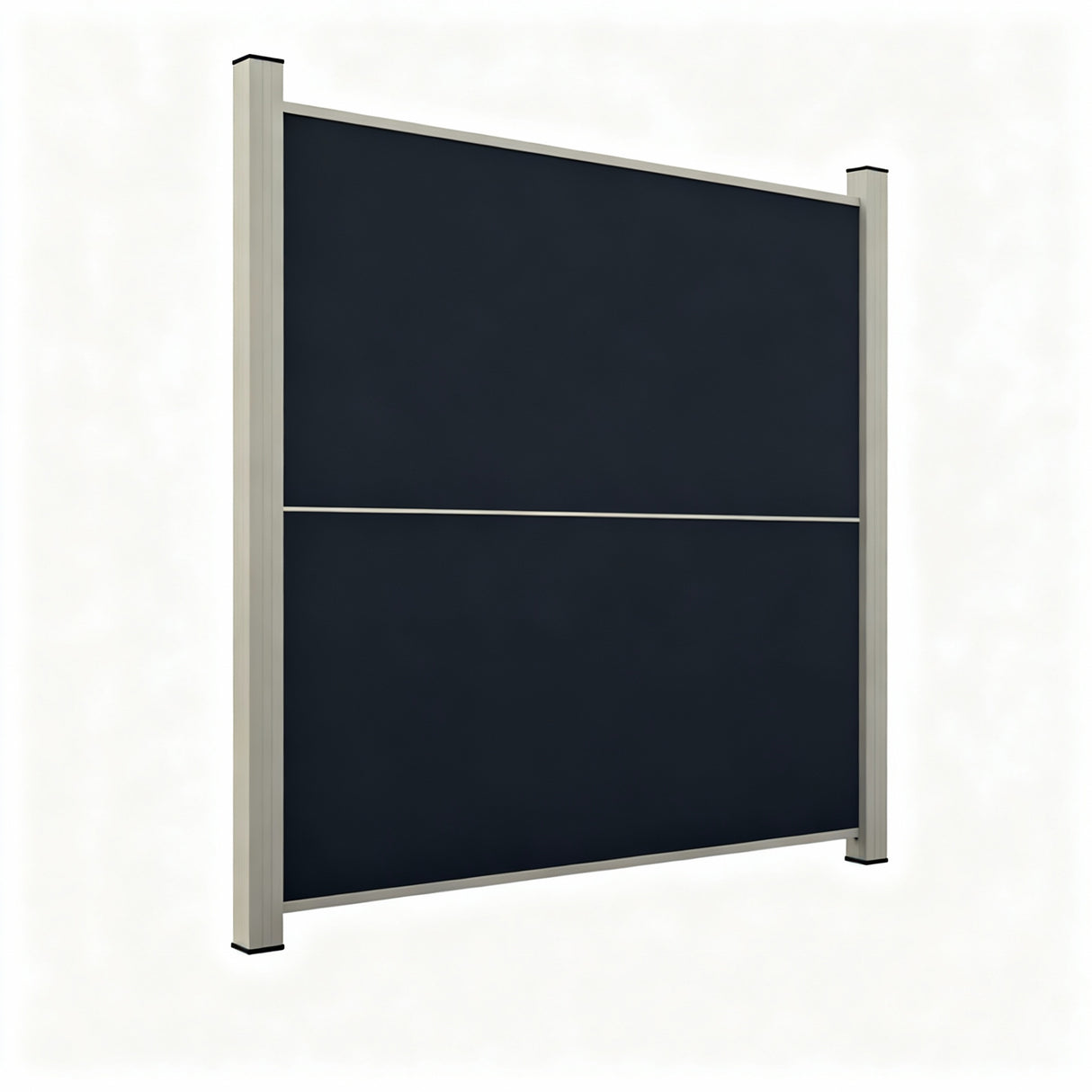 Aluminium Sichtschutzzaun Paneel Anthrazit 1800 × 895mm