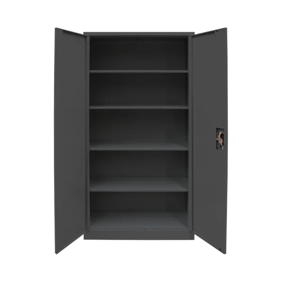 Stahlschrank XL Anthrazit 1950 x 900 x 450 cm