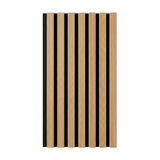 Akustikpaneel Premium Eiche – Filz Schwarz 244 × 60 cm