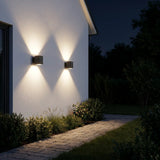 Solar Außenwandleuchte Edge 2er Set