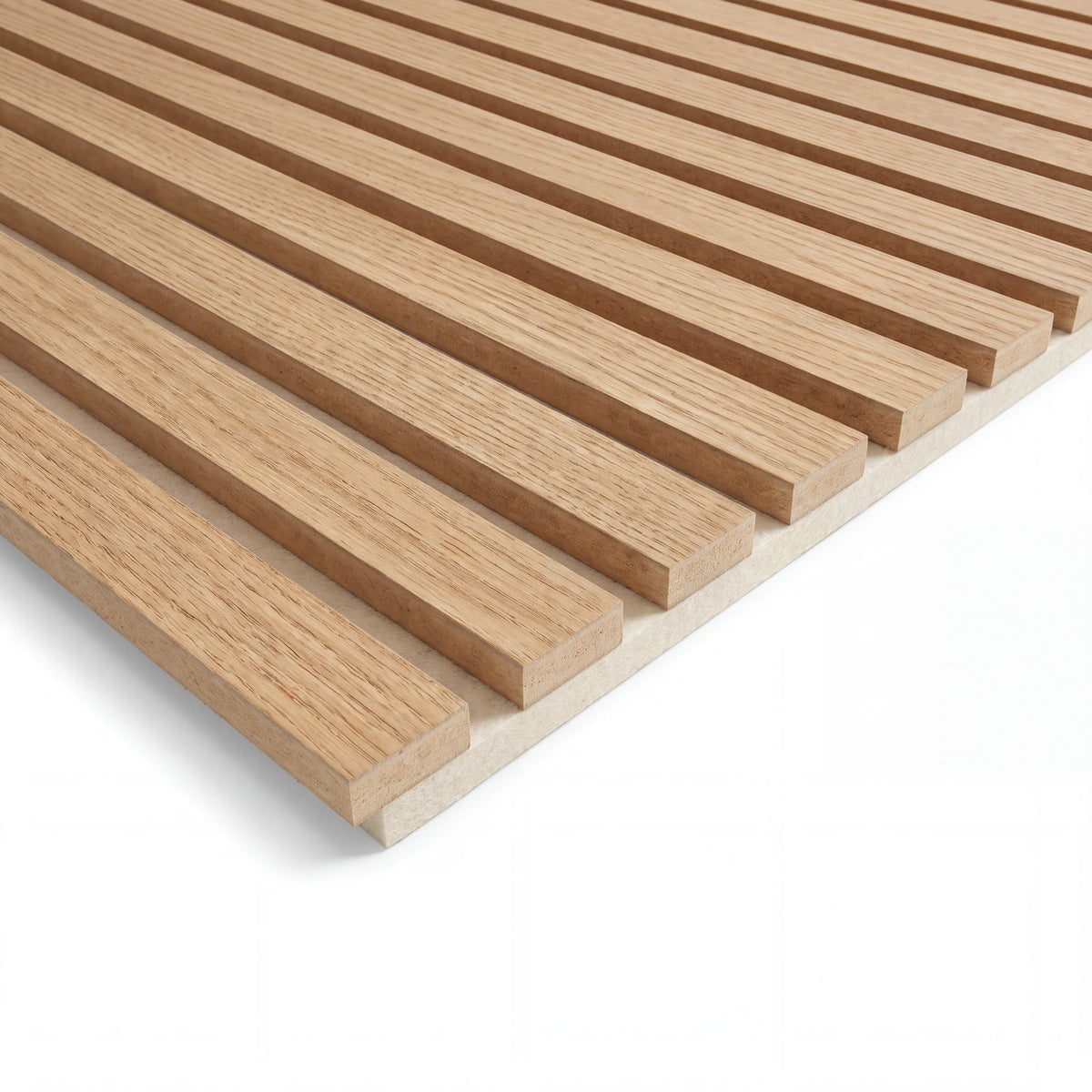 Akustikpaneel Premium Eiche – Filz Beige 244 × 60 cm