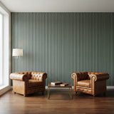 Akustikpaneel Premium Salbei – Filz Schwarz 244 × 60 cm