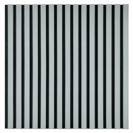 Akustikpaneel Premium Salbei – Filz Schwarz 244 × 60 cm