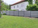 WPC Sichtschutzzaun ENZO Basalt - Standard Anthrazit