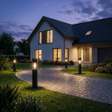 LED Solar Wegleuchte Column