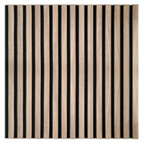 2er Set Wandverkleidung Akustikpaneel Comfort Kiefer 240x60cm