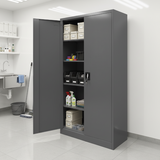 Stahlschrank XL Anthrazit 1950 x 900 x 450 cm